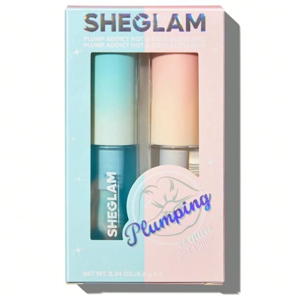 SHEGLAM Plump Addict Hot & Cold Lip Gloss Duo