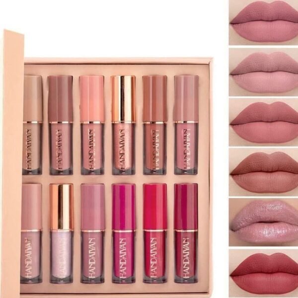 HANDAIYAN 12 pcs Liquid Lipstick Box