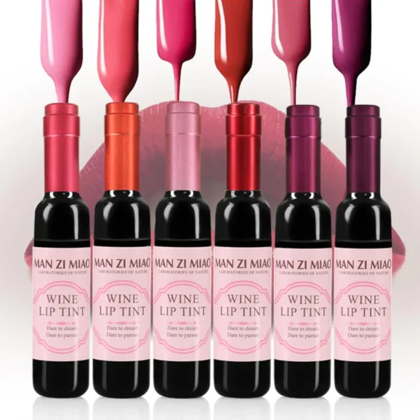 Man Zi Miao Lip Tint Pack of 6 in Different Colours