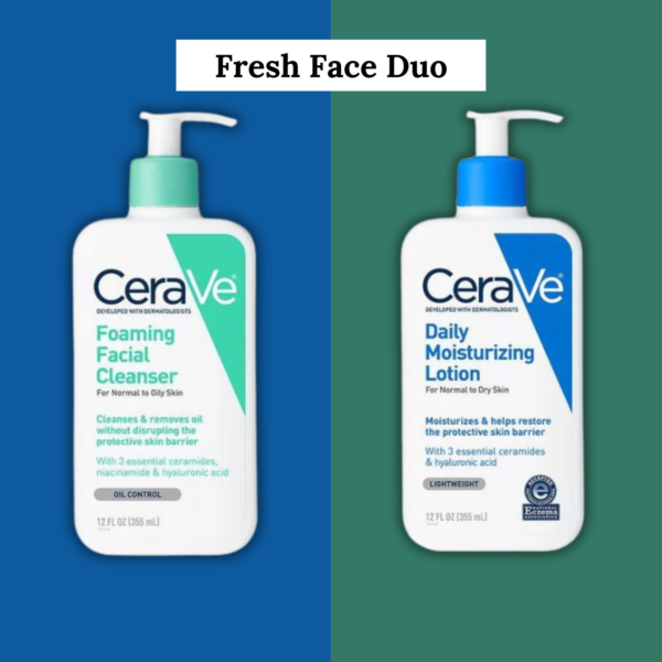 Cerave Fresh Face Duo