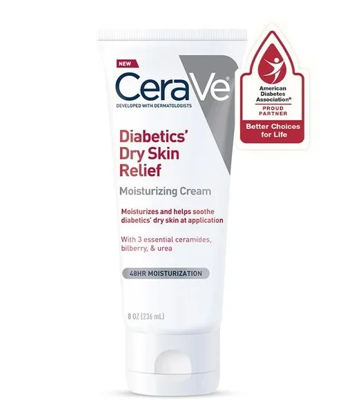 CeraVe Diabetics Dry Skin Relief Moisturizing Cream