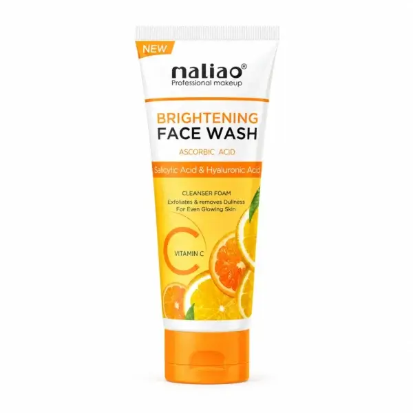 Maliao Brightening Face Wash Cleanser Foam – Vitamin C (Ascorbic Acid)