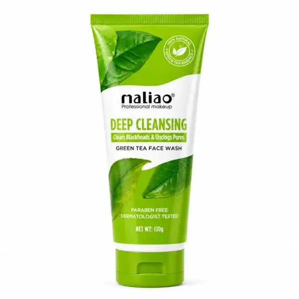 Maliao Deep Cleansing Green Tea Face Wash (130g)