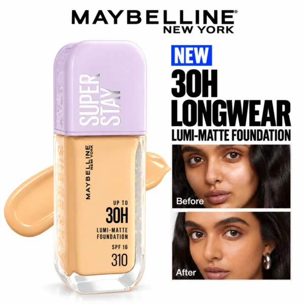 Maybelline New York Super Stay Up to 30hr Lumi Matte Foundation 30ml